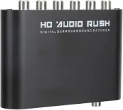 Audio Decoder,Analog Stereo,5.1CH Converter AC‑3 Audio Decoder Digital...