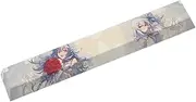 LOORGVEL Girl Keycap Pbt Material Sided Dye Sublimation Replacement Key for Mechanical Keyboards Creative and Fun Design for Custom