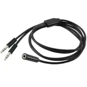 2 Male to Female Extension Cable Expand Your Systemwith Two Speakers
