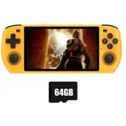 RGB10 Max3 Retro Game Console 16G+64G 5.0 Inch Handheld Video Game Console3945
