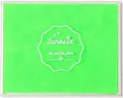 ZGWANSUI Large Ink Pads for Stamping, Washable Stamp Ink Pad for Rubber Stamps Hand and Footprints, Dog Pet Paw Print Ink Pad, Craft Partner DIY Color for Fabric Wood Paper Scrapbook (Green)