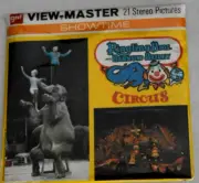 VIEW-MASTER "Ringling Bros-Showtime," 21 Stereo Pics, Sleeve & Booklet, Sealed