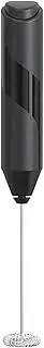 [Sophistik] Premium Battery-Operated Milk Frother with Stand – Stainless Steel Whisk – Portable Handheld Coffee Frother – 6-Month Warranty – Durable Design – Batteries Not Included