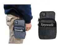 在飛比找樂天市場購物網優惠-~雪黛屋~SPYWALK 腰包小容量5.5吋機主袋+外袋共二