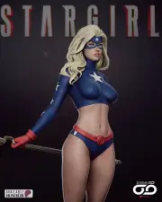 Stargirl Statue 3D Print Unpainted/Unassembled
