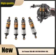 4Pcs Metal Shock Absorbers for Traxxas TRX-4M 1/18 F150 97044-1 RC Upgrade Parts