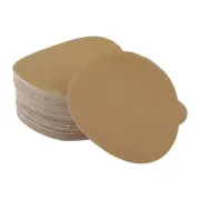 5" 220 Grit Sanding Discs Hook Loop Sanding Sheets Aluminum Oxide 100 Pcs
