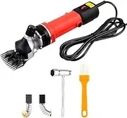 110V/220V Sheep Shears Electric 1800W Professional Heavy Duty Shearing Clipper with 6 Speed, for Shaving Fur Wool in Sheep, Goat, Cattle