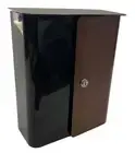 Sylvan Wall Mount Mailbox Rust/Black - Sandleford Letterbox **Free Shipping
