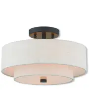 Livex Claremont 2 Light EBZ Ceiling Mount