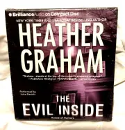 HEATHER GRAHAM THE EVIL INSIDE AUDIO BOOK 5 CD's - New!