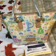 Disney Dooney & Bourke 2013 Princess Small Shopper, NWT
