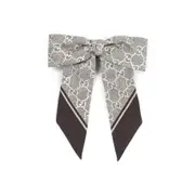 [Gucci] Gucci-Camel Light Beige Textile Scrunchies-Donna OS OS