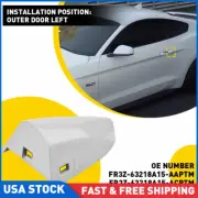 For 2015-2022 Ford Mustang Front Left Side Car Door Handle Key Cap Cover White