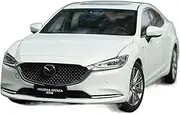 Scale Finished Model Car 1:18 for Mazda 6 Atenza 2020 Static Diecast Alloy Simulation Car Model Toy Collectible Souvenirs Miniature Replica Car (Size : White)