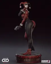 Harley Quinn Fan Art Resin Statue Pro Painted 1/4 Scale- Made To Order