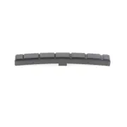 Graph Tech Black Tusq XL Slotted Nut 6-String 7.25" Radius PT-5072-00