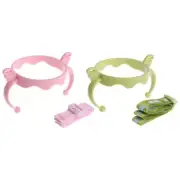 Durable Grade Silicone Transitional SippyCup Handles for Milk Bottles