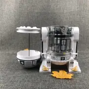 960ml Hand Coffee Maker Cartoon Robot Office Home Manual Pressing Coffee Pot-s