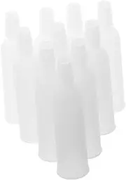 FOMIYES 10 Small Plastic Bottle Dropper Liquid Guide Bottle for Efficient Liquid Dispensing