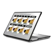 MacBook Pro 16-inch (M1 - M4) Impact Case Many Moods of Chill Guy Laptop Case