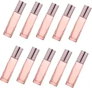 VINTORKY 10ml Roller Bottles for Essential Oils 10pcs Glass Travel Bottles for Oils Perfumes Convenient Roller Design