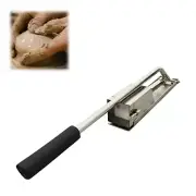 Mud Press Rotary Disc Mud Squeezer Pottery DIY Tool Soft Clay Manual Extruder
