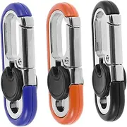 [Minkissy] 3pcs Keychain Ornaments Backpack Pendant Keychains for Men Bag Hanging Decoration Key Holder Mens Key Chain Car Key Chain Holder Car Key Rings Keychain Decoration Zinc Alloy