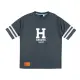 NCAA 短T 短袖 HARVARD 鐵灰 網眼 哈佛 橄欖球衣 男 7325110212