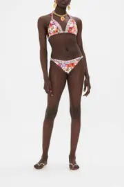 SOFT TIE BIKINI WITH TRIM DUTCH IS LIFE