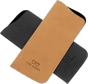 [SHERCHPRY] Slim Soft Eyewear Bag Pu Case for Glasses Portable Pouch Protective Lining Perfect for School Travel Everyday Use