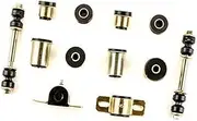 Poly Front Suspension Bushing Set Steel Sway Bar Links and Bushings Control Arm Bushings, for Buick, for Skylark 1966-1970, for Special 1966-1969 Black Kit-Kit, for Single Part ZL0436 Suspensio