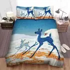 Quilt Cover Pillowcase Set 60675-052165 Printed Bedclothes Twin Machine Washable