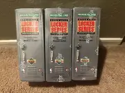 1991-92 UD Michael Jordan Locker Series Factory sealed Box #1, 3 & 4 - 3 Box Lot