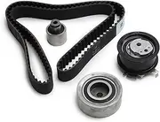 YVDYDVY 03F198725C Timing Toothed Belt Tension Guide Rollers Kit 2.0TDI Compatible with Audi A3 Sportback VW GOLF Variant JETTA PASSAT TOURAN Skoda Seat