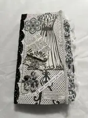 Handmade Junk Journal “Sophistication” Sz8x4 #0759