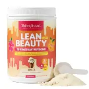 Lean Beauty Shake Protein Powder-Vanilla- Grass Fed Whey Protein Hydrolyzed C...