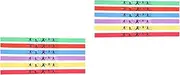[LUOZZY] 12 Pcs Japanese Headband Wide Print Chef Head Strap for Cooking Sushi Costume Accessories Men Women Unisex Red Pink Design