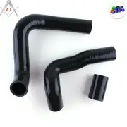 For Mitsubishi Pajero / Shogun MK2 2.8 TD V26 LWB 4M40 Black Silicone Hoses Kit