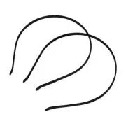 2Pcs Narrow Headband Metal Wavy Headband Turban Headbands Toddler Headpiece