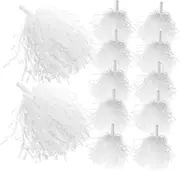 [BESPORTBLE] Cheerleader Pom Poms Set 12pcs Hand Flower Props for Dance Team Decorations