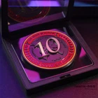 CSGO 10 Year Veteran Coin Badge Metal Counter Strike Global Offensive Souvenir