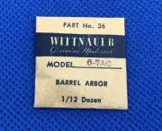 Wittnauer 6-7AG Part #195/36 Barrel Arbor. Sealed. NOS 1-2 L