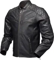 Modeka Phinix, leather jacket , color: Black , size: 6XL