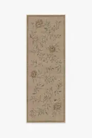 75' x 215' | Machine Washable Runner Rug | Kid & Pet Friendly | Indoor Rug | Blume Natural Sage Re-Jute Rug | Ruggable