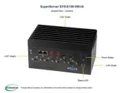✅*Authorized Partner* SupermicroSuperServer SYS-E100-9W-IA-E W/ (X11SWN-E-WOHS)
