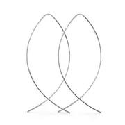 Fish Curved Threader Earrings
