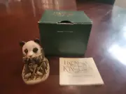 Harmony Kingdom Bamboozled Panda Endangered Species UK Made Box Figurine