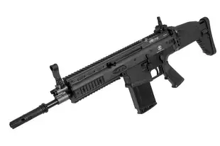 台南 武星級 CYBERGUN SCAR-H MK17 瓦斯槍 黑 授權刻字 ( BB槍模型槍狙擊槍卡賓槍M4 M16
