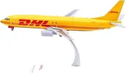 Pre-Built Model Aircraft 18CM for DHL for Boeing B737-400SF N498SA 1:200 Miniature Aircraft Finished Collectible Model Airplane Souvenir Miniature Airplane Model
